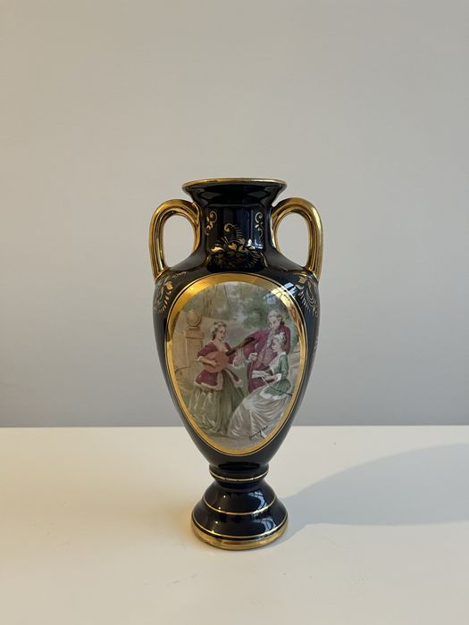 Jarra antiga estilo Limoges