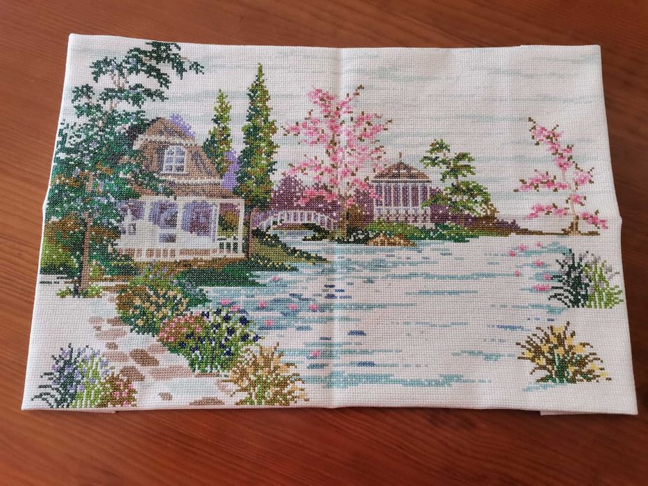 Paisagem em Ponto de Cruz