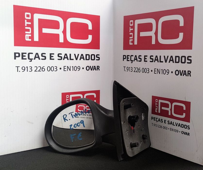 ESPELHO RETROVISOR ESQUERDO RENAULT TWINGO 2009