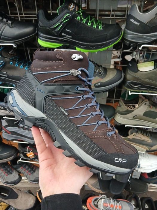 Черевики трекінгові CMP rigel mid trekking shoe
waterproof wood-asphal