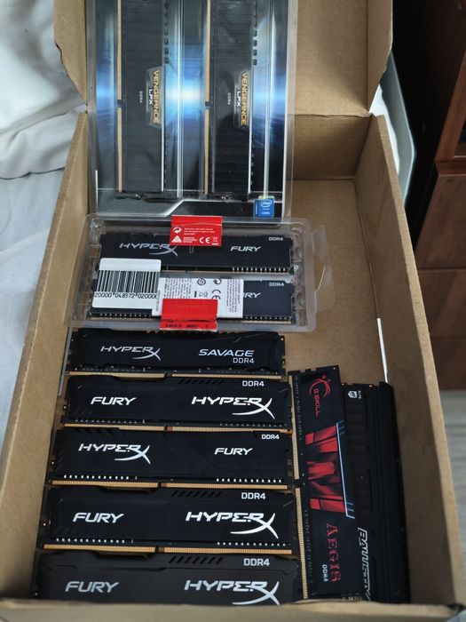 Озу DDR4 (4, 8гб)