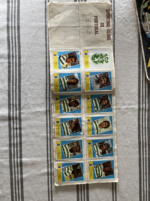 Cadernetas 80/81 Cromos Antigas