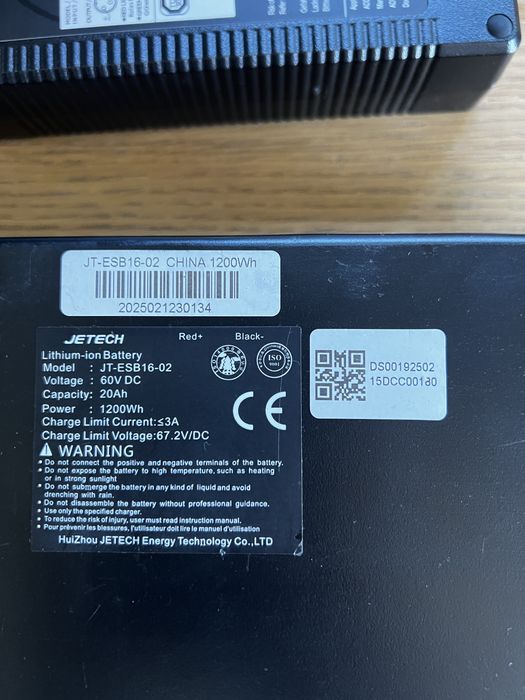Bateria 60V od kukirin G4 + nowa ładowarka