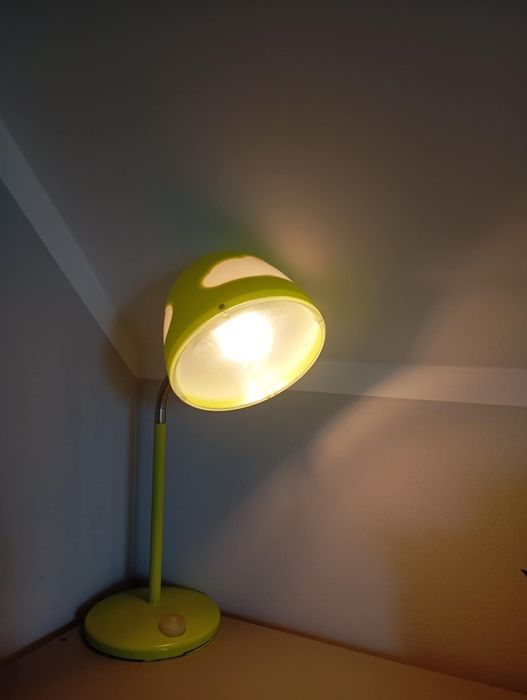 Lampka biurowa ikea zielona