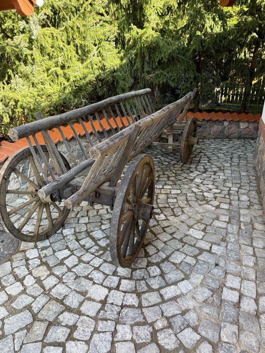 Wóz drewniany zabytek