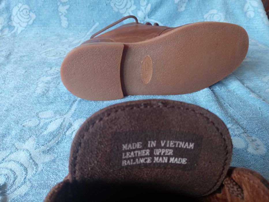 Черевики Clarks з суцільної мягкої шкіри 47 р