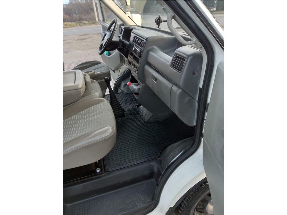 Volkswagen T4 Transporter 1990-2003 рр. Гумові килимки (2 шт, Polytep)