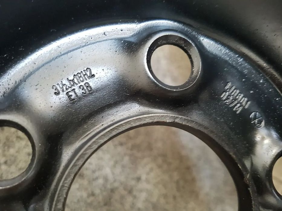 koło dojazdowe vw taigo t-cros skoda kamiq seat audi tt 5x112  125/70r