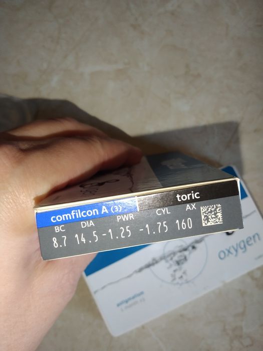 Soczewki kontaktowe iWear oxygen