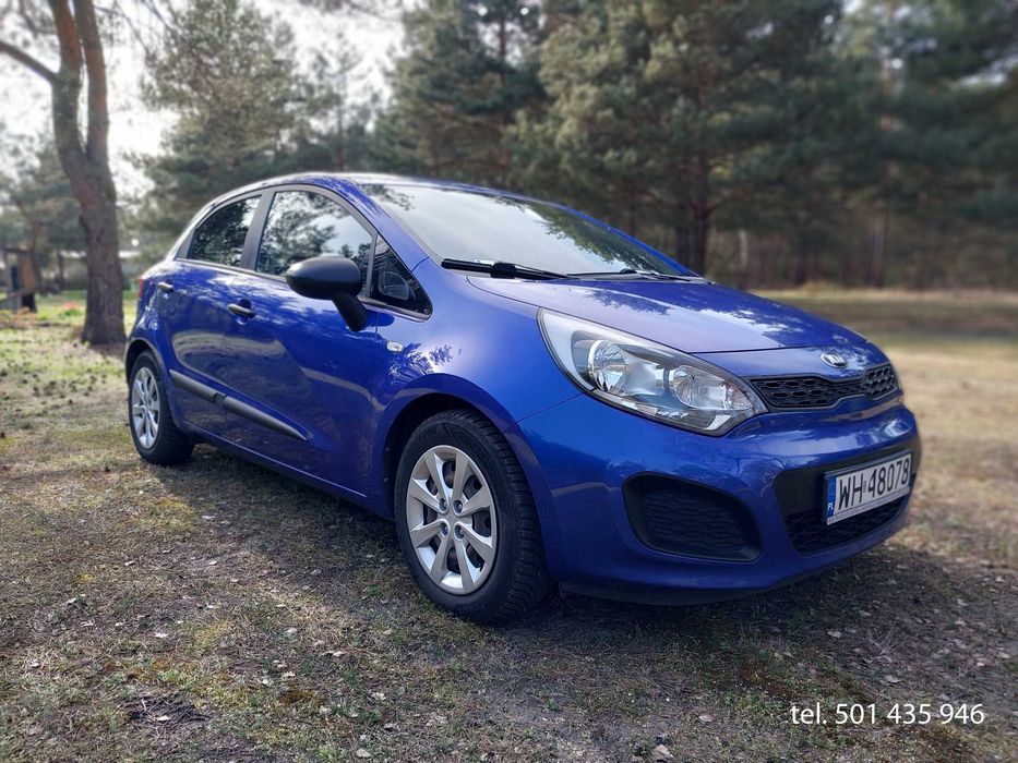 Kia Rio 2013 r. silnik 62,5 kW / 85 KM, przeb. 104 tys. - polski salon