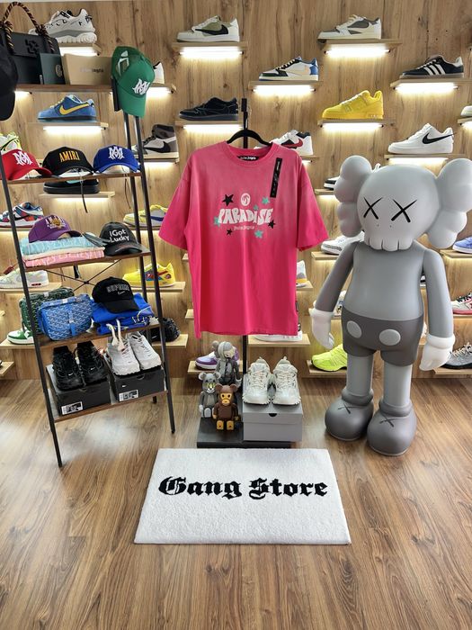 Футболка PALM ANGELS “Paradise” Faded Pink