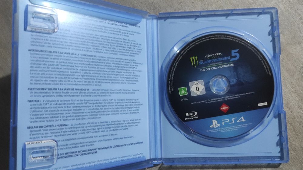 Jogos PS4 Monster Energy Supercross 5