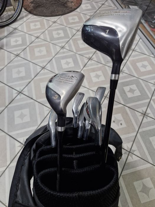 3x Komplet ,Kije golfowe , Wilson,  discovery. Falcon golf