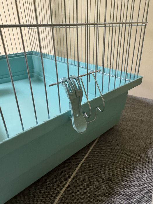 Простора клітка для папужки