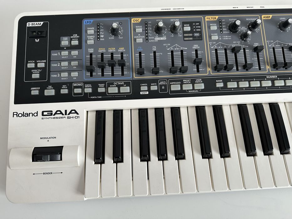 Roland GAIA SH-01 syntezator VA komplet pudełko stan bardzo dobry