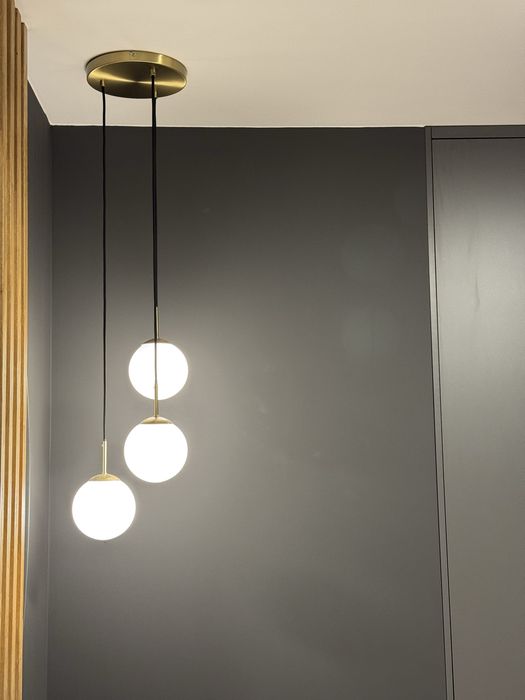 Lampa wisząca - potrójne kule