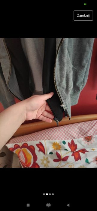 Bluza męska szara rozmiar s