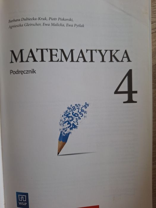 Matematyka 4. WSiP 2017