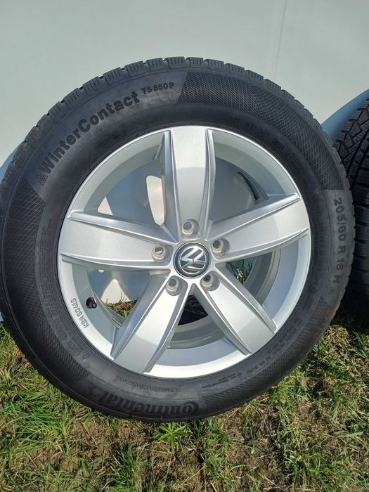 Oryginalne felgi Volkswagen 16 6J ET43 5x112 Audi Skoda Seat