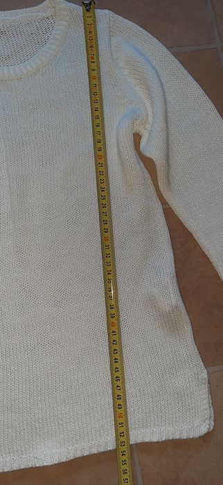 Sweterek cieńki biały na ok 13-15 lat