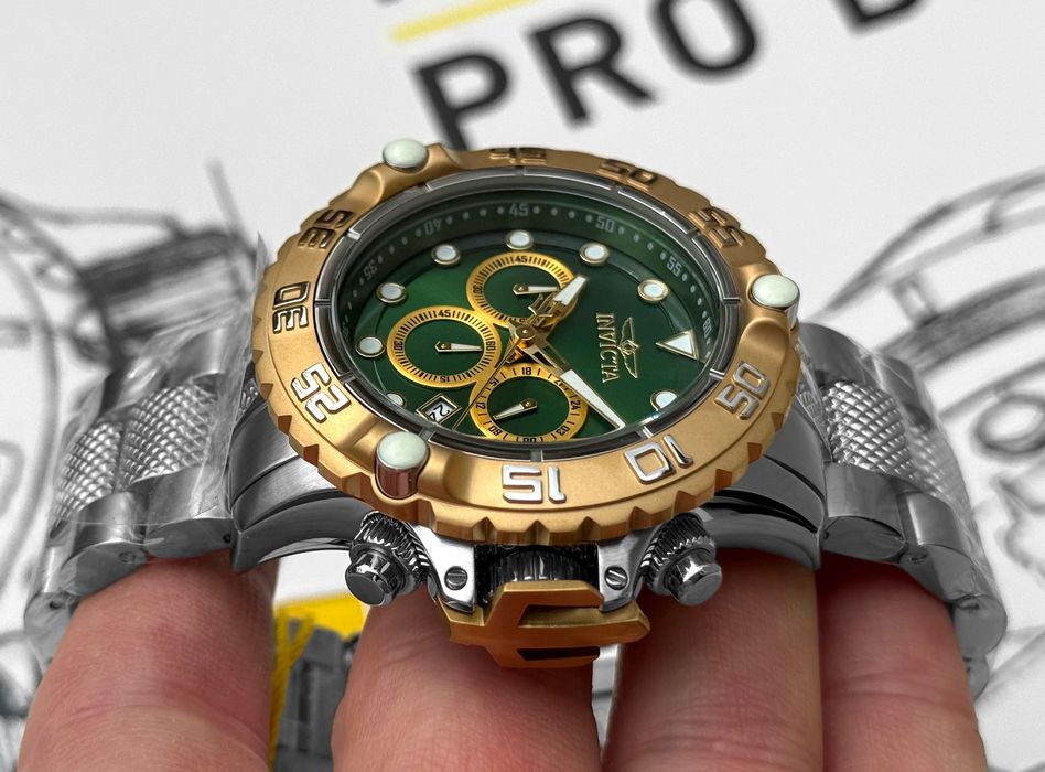 Годинник Invicta 47183 Subaqua POSEIDON Gold 50 mm. 100 MT.