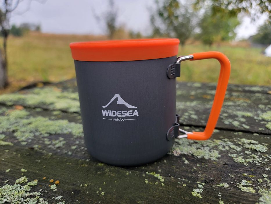 Туристична чашка Widesea WSCC-102 480 мл алюмінієва