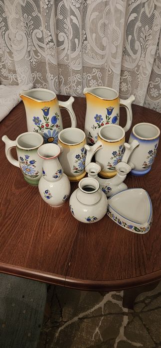 Kufele porcelana Lubiana Kaszuby PRL