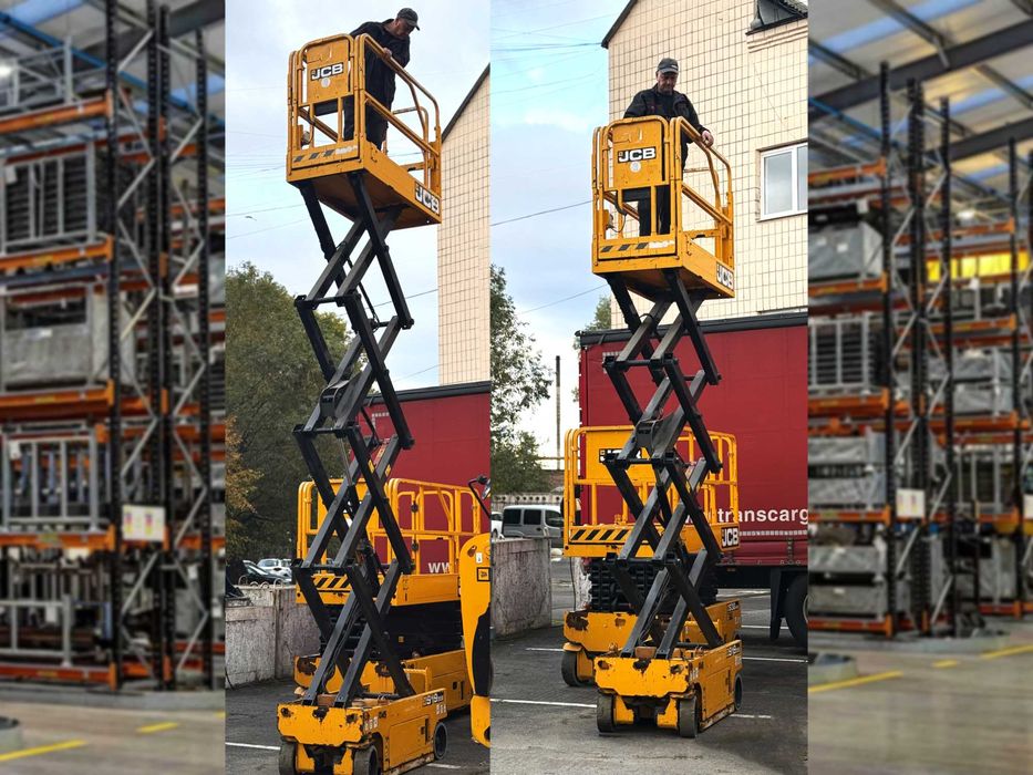 Електричний ножичний підйомник JCB S1930E 8 метрів, 230 кг