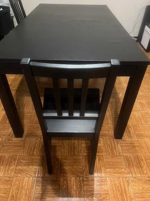 Mesa extensível 6/8 lugares + 6 cadeiras