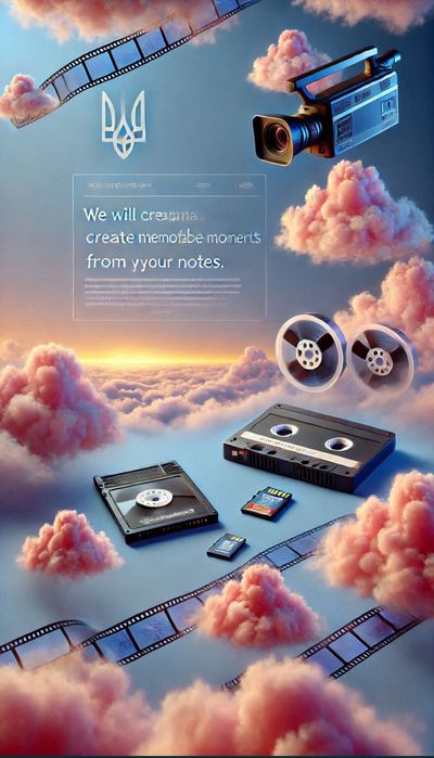 Оцифровка відеокасет, mini DVS, VHS, VHS-C, офифоовка диска, відеомонт
