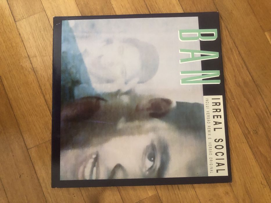 Disco vinil dos. Ban irreal social