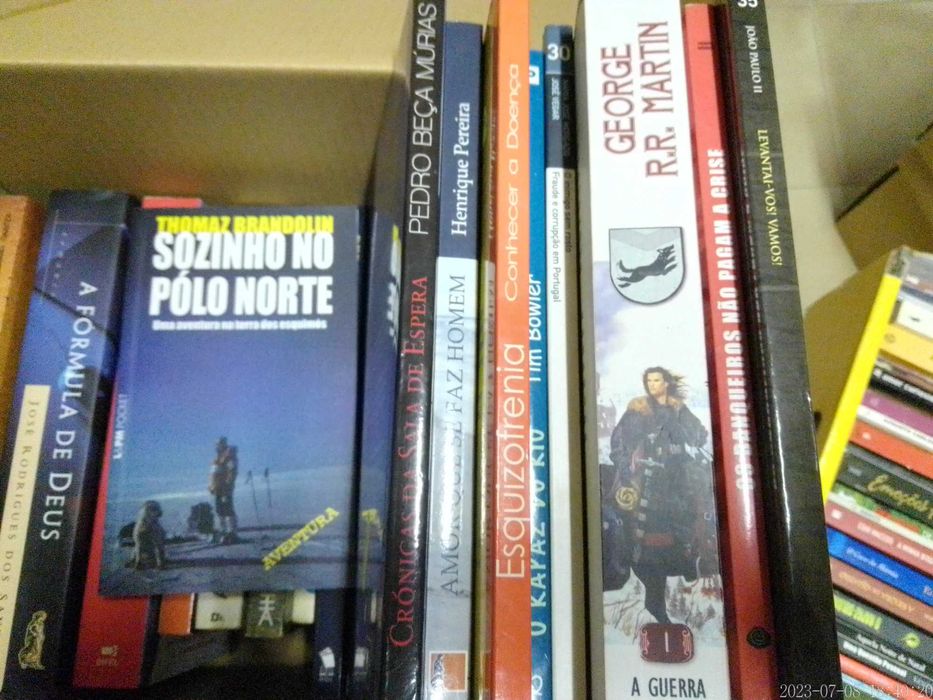 LOTES 65 + 66 - LIVROS Diversos - Vendidos EM SEPARADO - Vários Preços