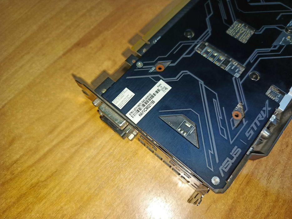 Игровая видеокарта Asus GeForce GTX 1050 Ti ROG Strix OC 4GB GDDR5 128bit