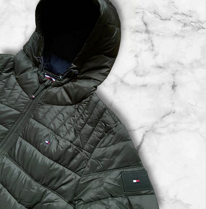 -45% S 44 46 Tommy Hilfiger мікропух микропух куртка ветровка вітровка