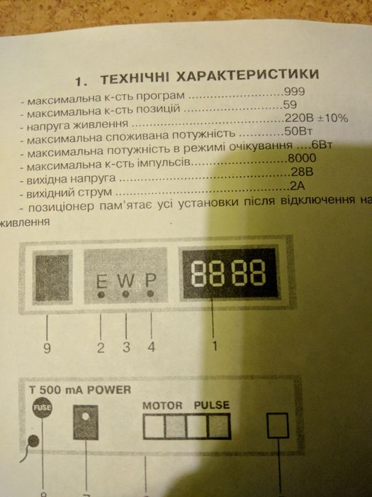 Позиціонер PAS 109