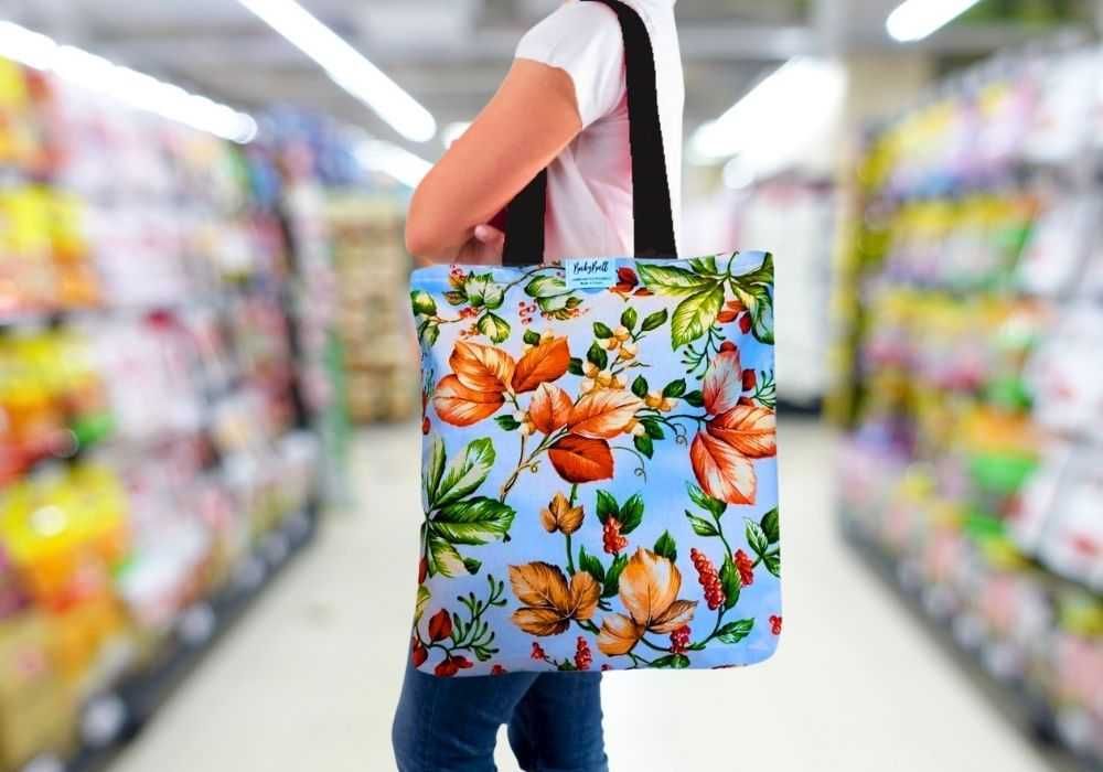 Torba na zakupy „Jesienne Motywy” – Ciepło i Styl na Każdy Dzień