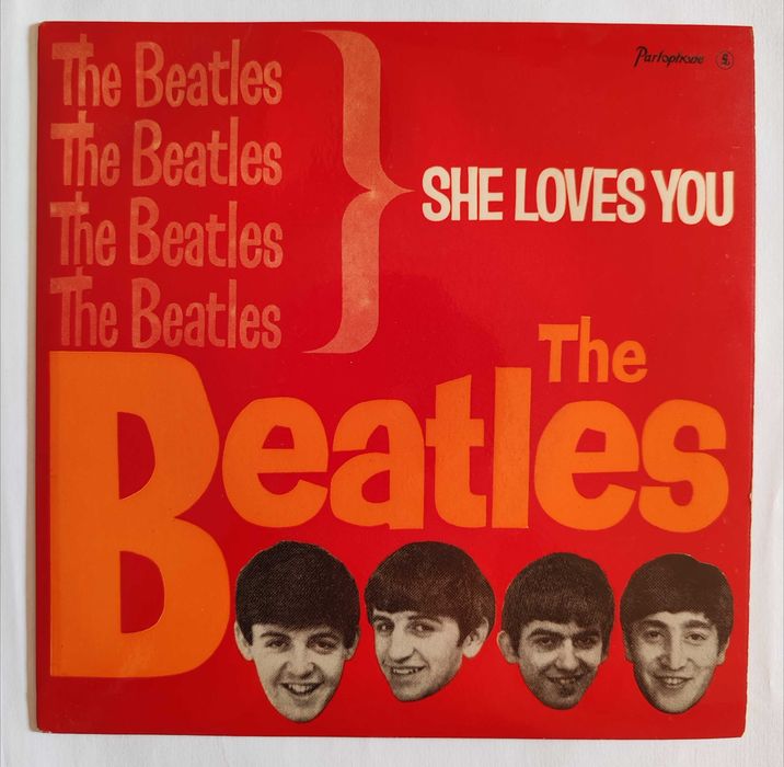 6 EP's de The Beatles. Edições portuguesas e uma francesa.