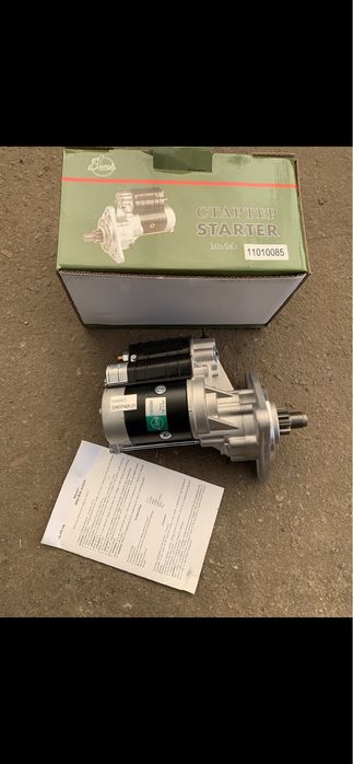 Стартер редукторный 3,5 kw. 12в мтз т40 т25 смд. Slovak словак