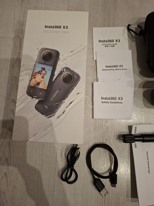Kamera insta 360x3