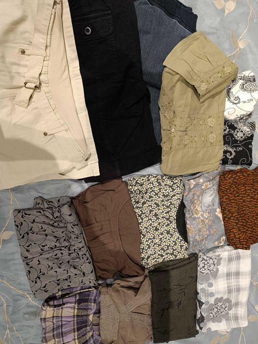 Mega zestaw ciążowych ubrań M/L świetnej jakości i o miłej fakturze