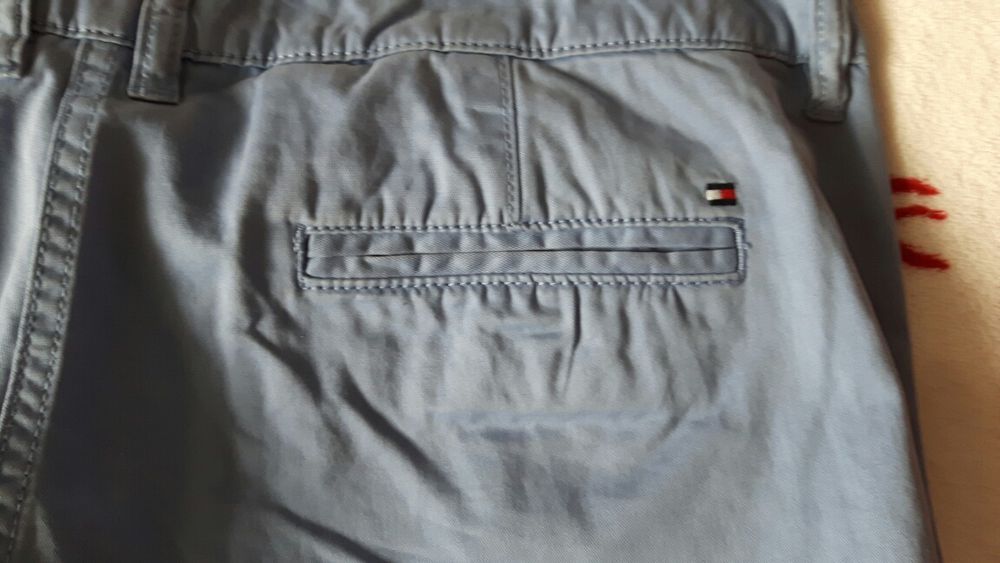 Spodnie nowe Tommy Hilfiger  wrzosowe, r. L