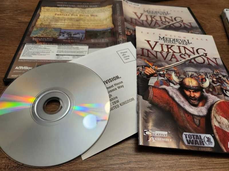 PC Medieval Total War Viking Battle Collection Kompletna Angielska