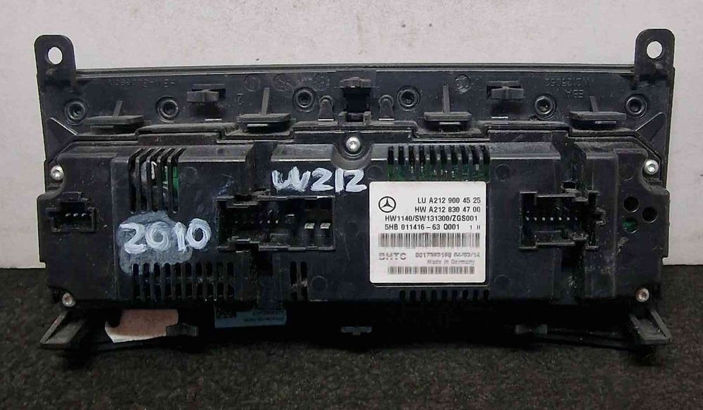 Comando Chauffage / Sofagem A2129004525 - MERCEDES-BENZ E-CLASS