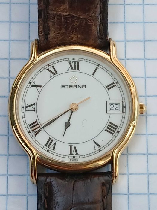 Вінтажний швейцарський чоловічий годинник Eterna