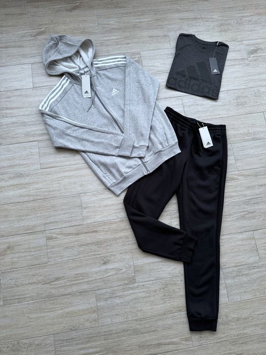 Adidas Essentials Fleece 3-Stripes Suit