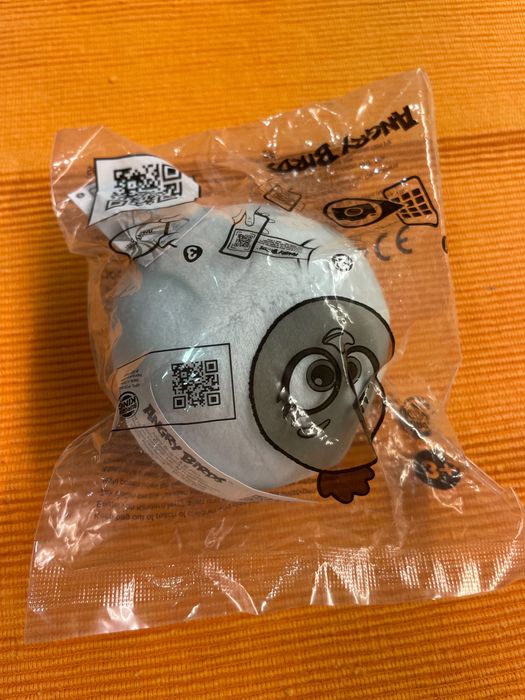 Peluche boneco Angry Birds 3 Burger King——Portes GRÁTIS CTT registado