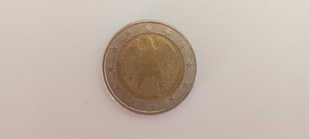 Moeda de 2 euros da Alemanha de 2002