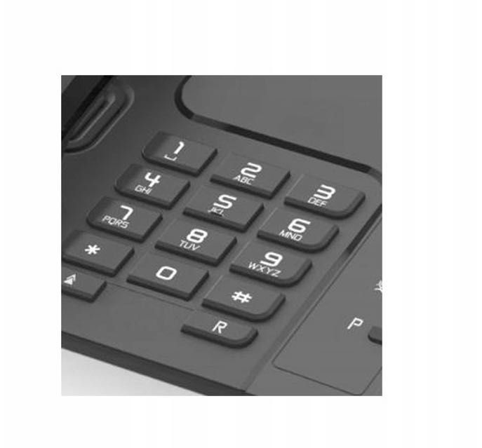 Alcatel T26 Telefon analogowy Czarny. POWYSTAWOWY