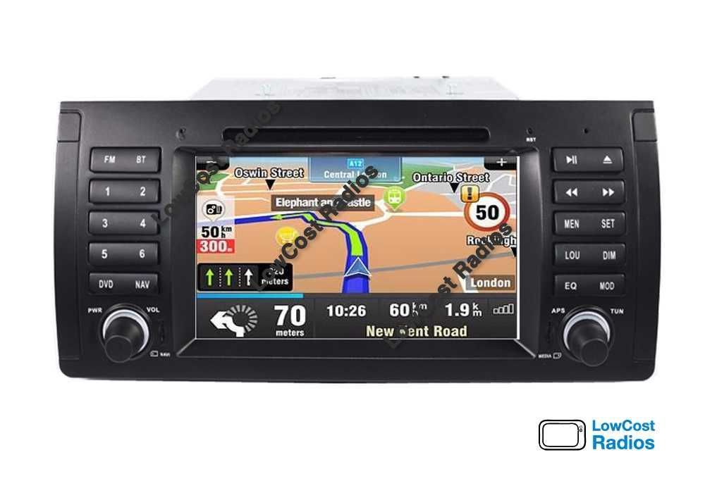*Auto Rádio GPS ANDROID 14 BMW X5 (E53/E39/M5) - ESPECIAL para X5
