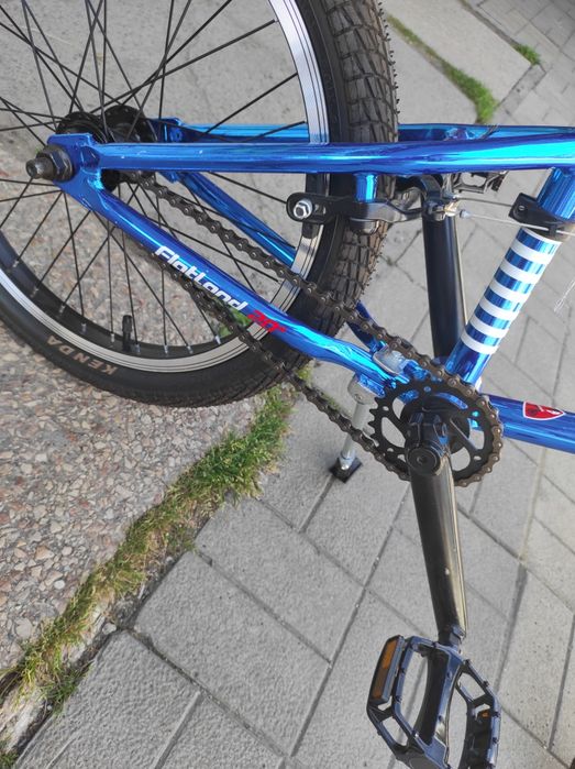 велосипед BMX Titan 20" синій трюковий для стрибків